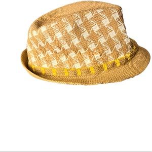 Straw fedora